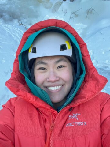 Ice Climbing Guide Cindy Su