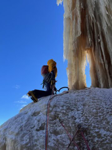 Ice Climb Guide Pat Cooke