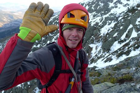 Ice Climb Guide Sam Bendroth