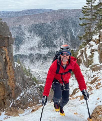 Ice Climbing Guide Todd Ringelberg