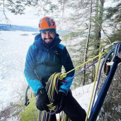 Ice Climbing Guide Kevin Garcia